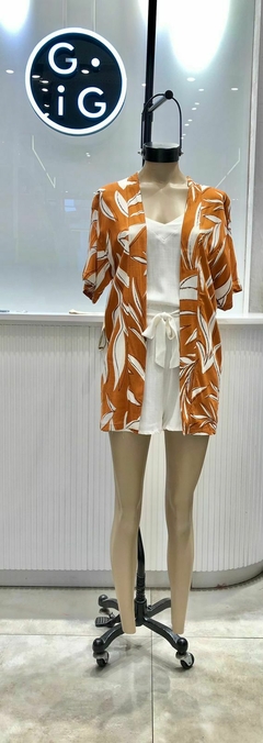 KIMONO BELLA LINO ESTAMPADO