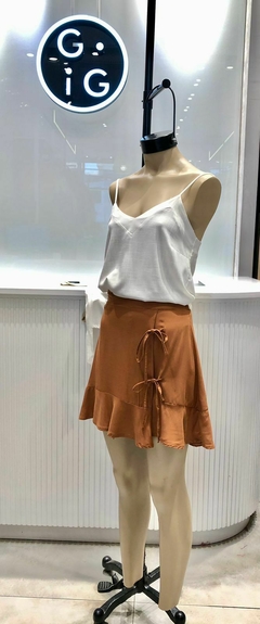 POLLERA DELILAH FIBRANA LISO - comprar online
