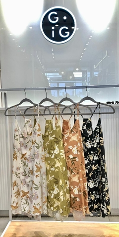 VESTIDO CAMILA FIBRANA ESTAMPADO en internet