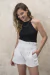 SHORT IRIS BLANCO - comprar online