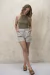 SHORT NARCISO BEIGE - comprar online