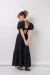 VESTIDO MONACO NEGRO - comprar online