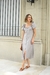 VESTIDO SANTORINI GRIS 100% LINO en internet