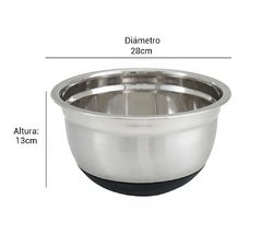 Bowl acero con base de silicona en internet