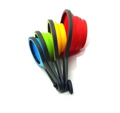 Set cucharas medidoras de silicona plegables - comprar online