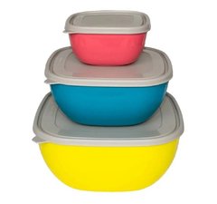 Set x3 contenedores Tramontina - comprar online