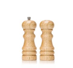 Set salero & pimentero de madera