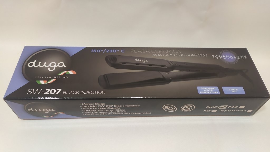 Planchita De Pelo Cabello Humedo Duga D207 Alisados 230c