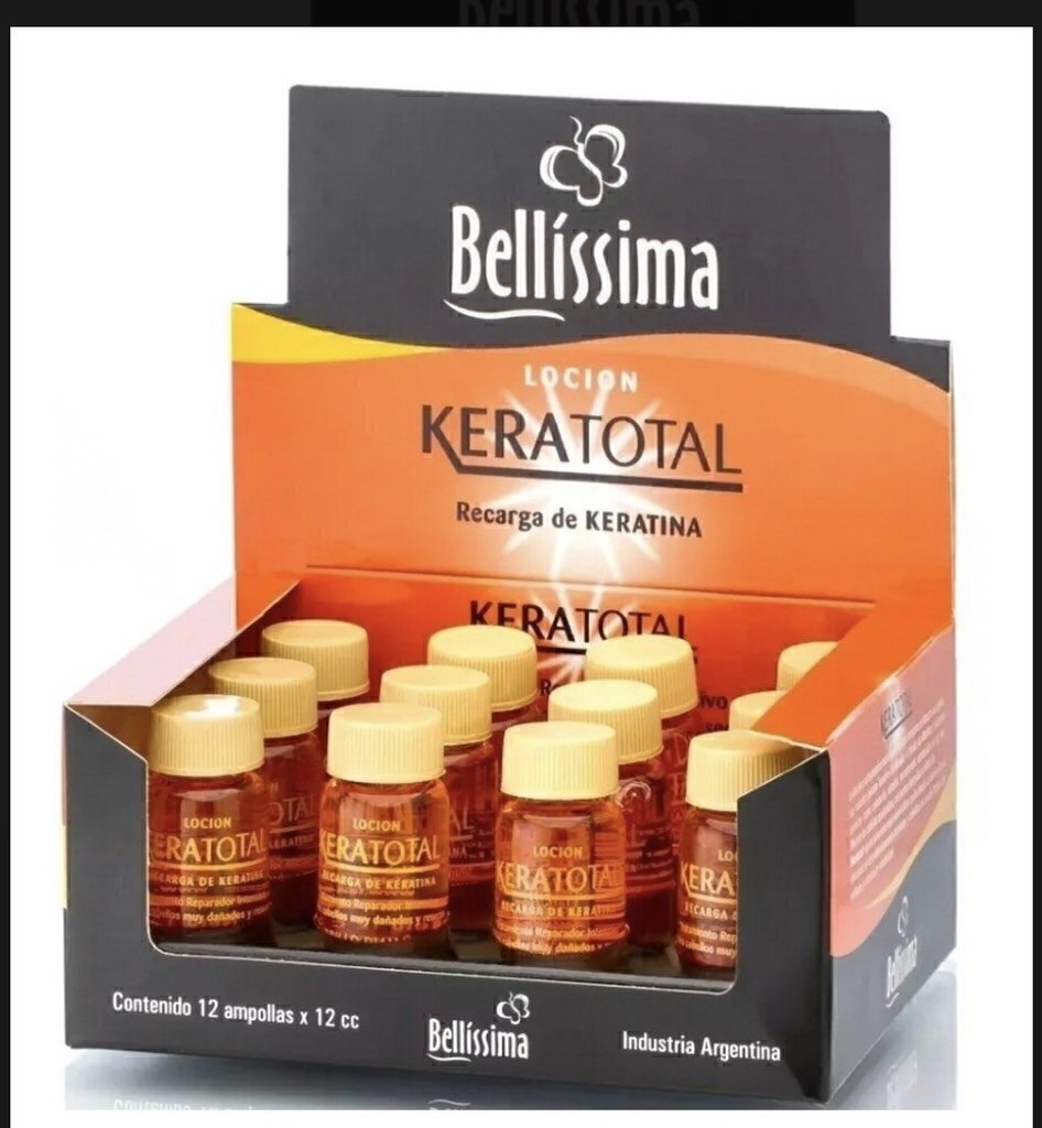Ampolla de keratina bellísima - Rulos Tucumán