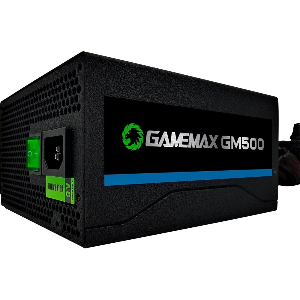 Fonte Gamemax GM600 600W, 80 Plus Bronze, PFC Ativo, Semi Modular