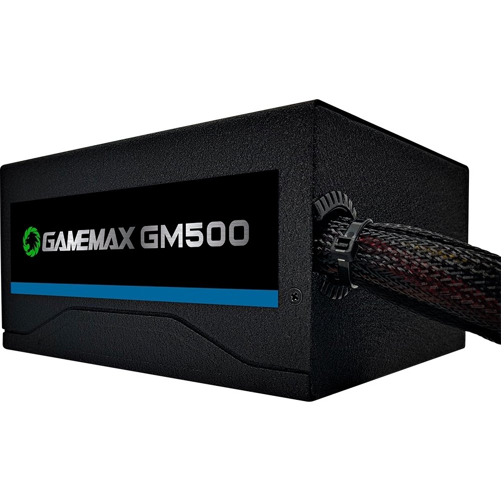 Fonte Gamemax GM500 500W, 80 Plus Bronze, PFC Ativo