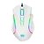 Mouse Gamer Redragon Griffin Branco M607W, RGB, 6 botões, 7200 DPI
