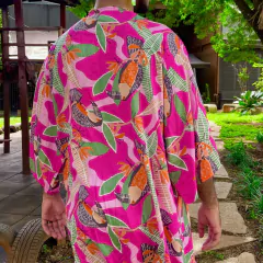 Kimono Pink Tucanos - comprar online