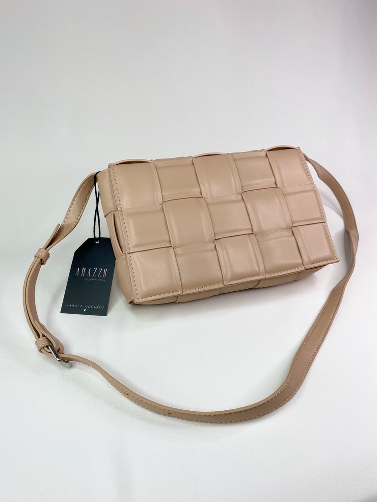 cassette crossbody bolsa