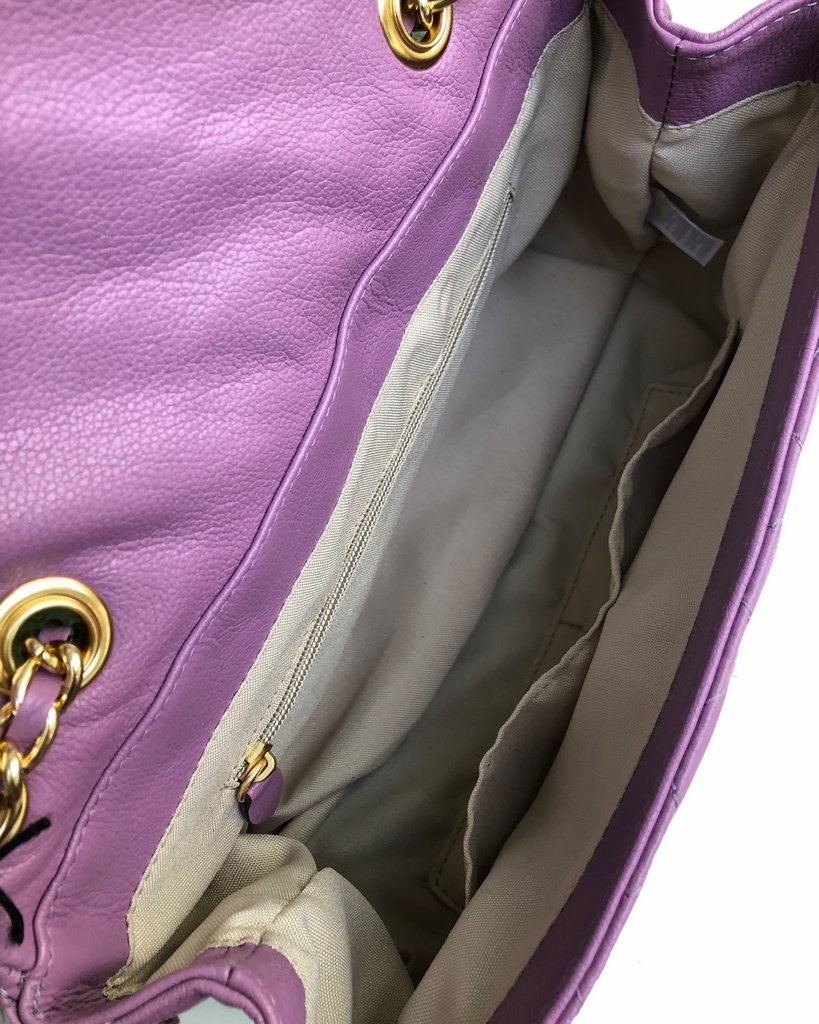 violet chanel bolsa