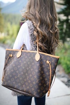 louis vuitton neverfull inspired bolsa