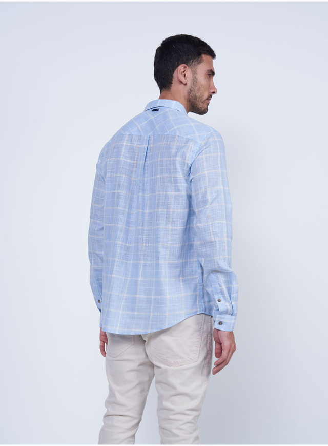 Camisa Xadrez Relax Manga Longa