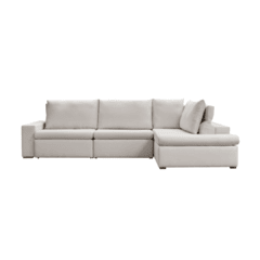 Sofá Canto Chaise Retrátil Genebra - Lar Móveis - Belo Horizonte