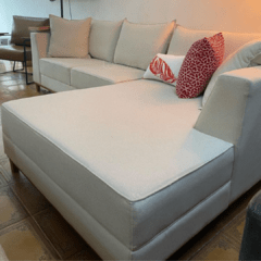 Sofá Canto Chaise Fixo Itália - comprar online
