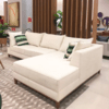 Sofá Canto Chaise Fixo Itália