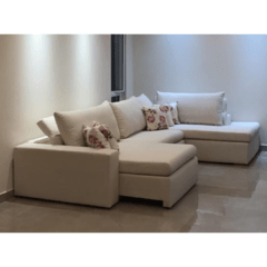 Sofá Canto Chaise Retrátil Genebra - comprar online