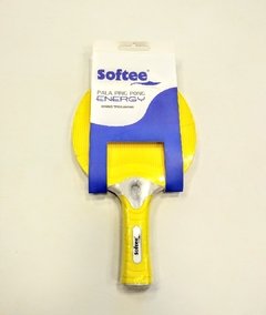 Paleta Ping Pong Softee Energy Amarillo - comprar online