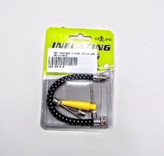 Set Manguera y pico inflador Europeo