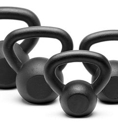KETTLEBEL NEGRO HIERRO 10 KG