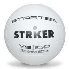 pelota striker volley caucho blanca