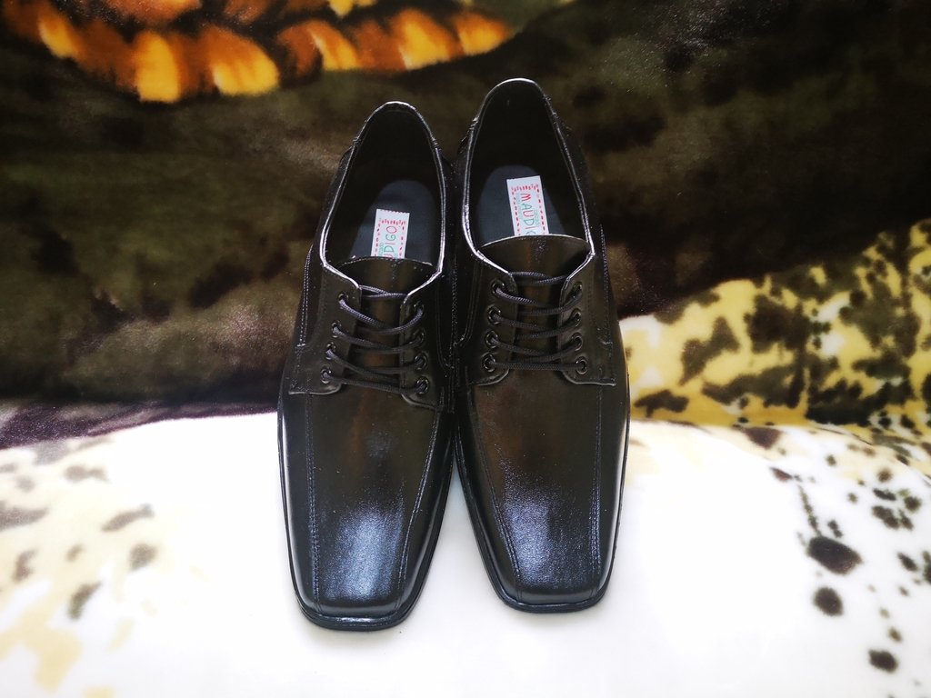 legal Zanahoria Rubicundo Zapatos elegantes negros en cuero para hombre