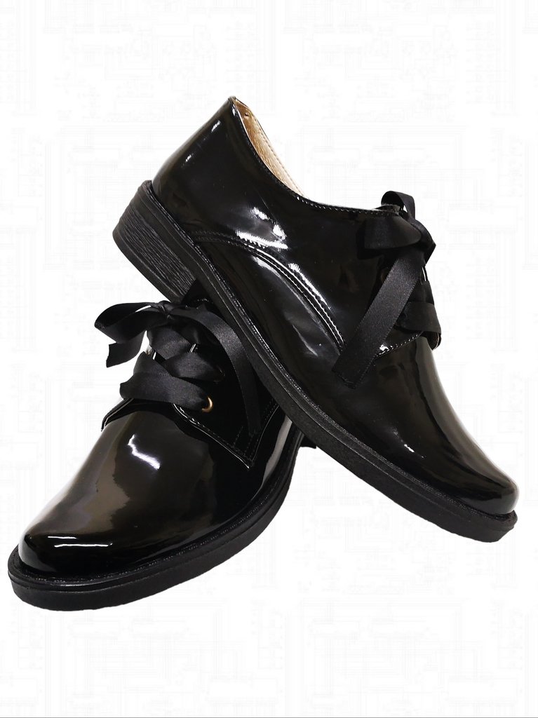 Cordones Zapatos para mujer color negro