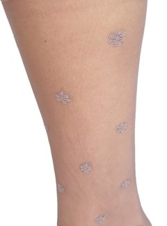 3/4 FINA TRANSPARENTE MALLA LISA [Trouville Art. 5500] - comprar online