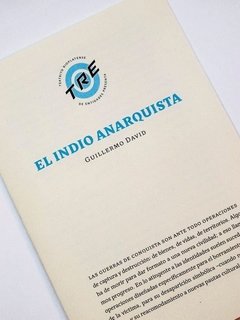 EL INDIO ANARQUISTA - comprar online