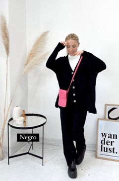 Saco con botones con volados abajo sin stock - comprar online