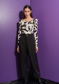 Pantalon ancho negro SIN STOCK