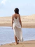 Vestido Longo Frescor Liso Natural na internet