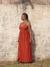 Vestido Venus Liso Terracota