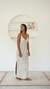 Vestido Venus Liso Natural - comprar online