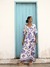 Vestido Oceano Estampa Algas - comprar online