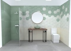 Porcelanato Berlina Exa Aquamar 21.5x25 - comprar online