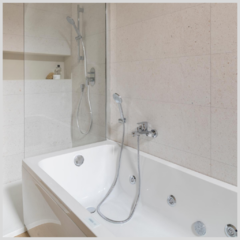 Noken Monocomando Hotels Bañera Ext. Cromo