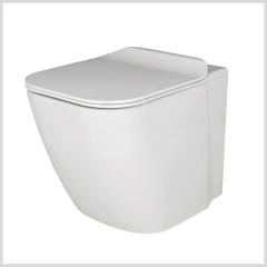 Noken Essence Inodoro Corto Blanco Mate/ Bidet Blanco Mate - comprar online