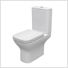 Noken Urban Inodoro Largo Blanco Brillo - comprar online