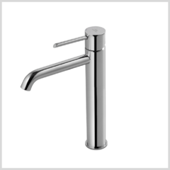 Noken Monocomando Alto Acero Inox