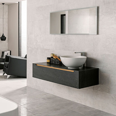 Porcelanosa Metropolitan Silver 45x120