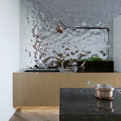 Porcelanosa Sea Silver 33.3x100