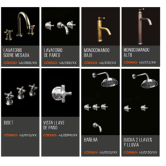 Robinet colección Raye - Altea