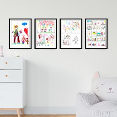MOSAIQUITOS | SET X 4 | 27 DIBUJOS | COMB. S/TEXTO - comprar online