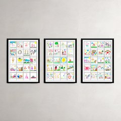 MOSAIQUITOS | SET X 3 | 60 DIBUJOS | SIMPLE S/TEXTO en internet