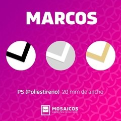MEGA MOSAICOS | BOMBONERA | SET X 4 - Mosaicos | Cuadros
